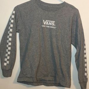 Vans gray tshirt